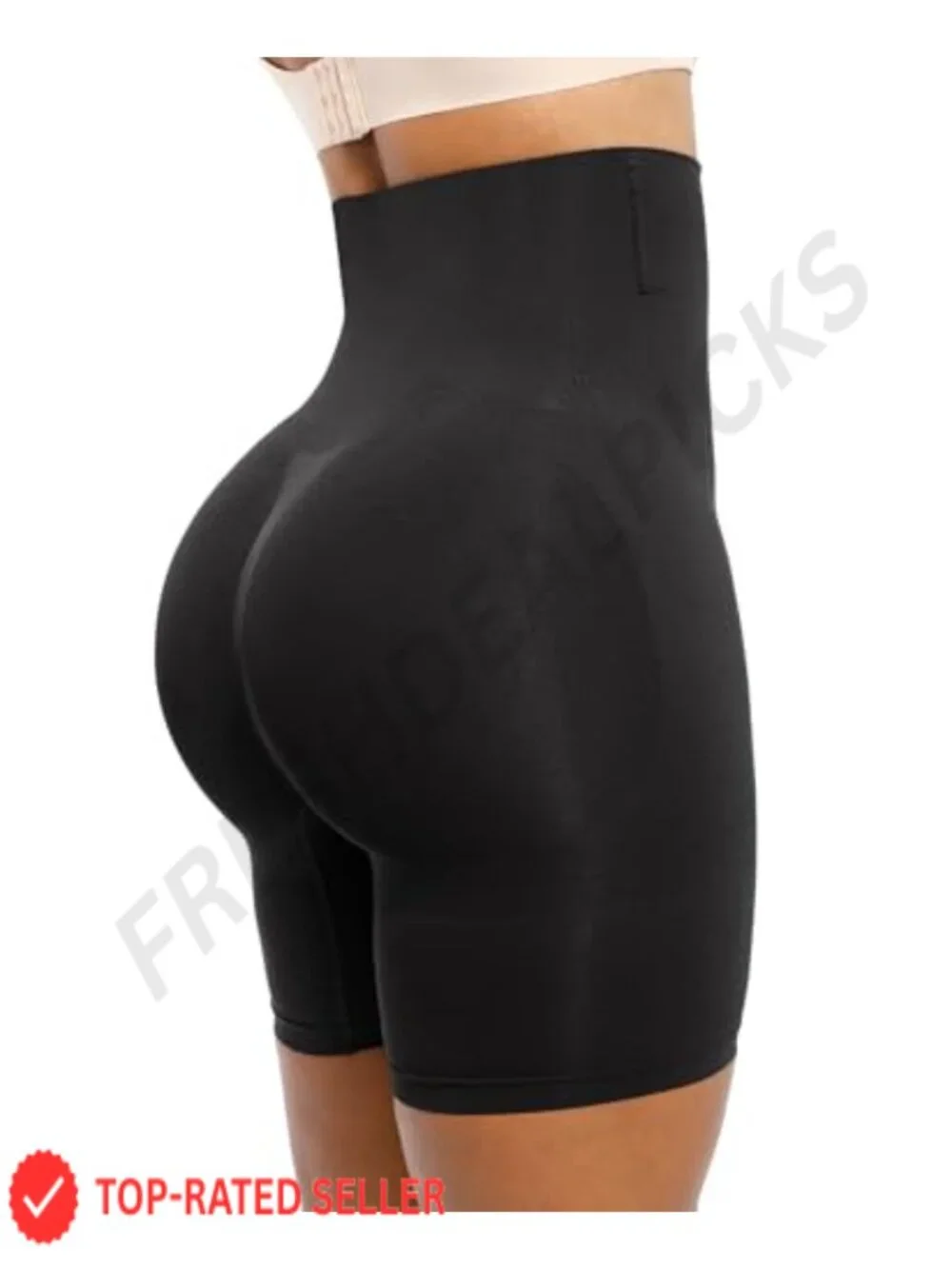 High-Waisted Tummy Control Shapewear Shorts Butt Lifter Seamless Smoothing